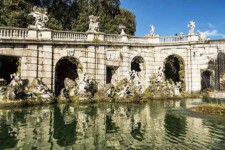 皇宫喷泉公园雕像雕塑地标纪念碑花园皇家旅行建筑学风格图片