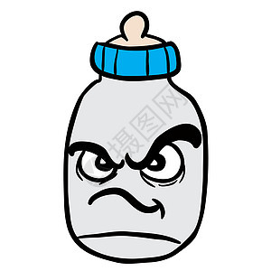 愤怒的奶瓶图片