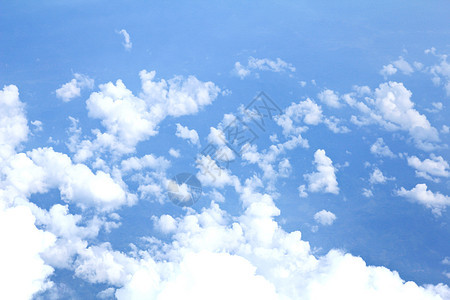 蓝天云云 从飞机上寻找地平线空气天空天堂旅行多云蓝色云景天气白色图片
