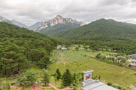 北朝鲜Kumgang旅馆的风景图片