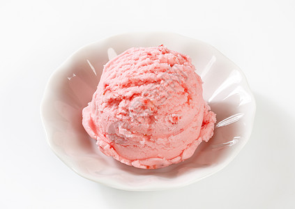 粉红色冰淇淋果子盘子水果味食物粉色库存酸奶甜点冰冻图片