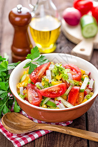 蔬菜沙拉黄瓜早餐菜单午餐食物烹饪玉米萝卜叶子饮食图片