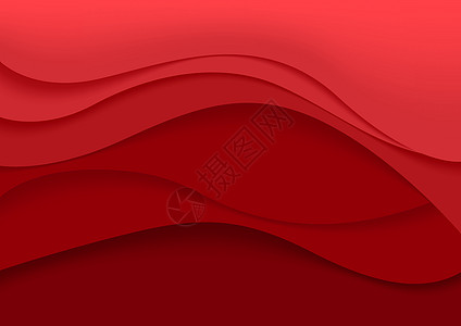 红色宣传册红色摘要背景背景问候语图层横幅小册子作品卡片创造力宣传册传单溪流插画