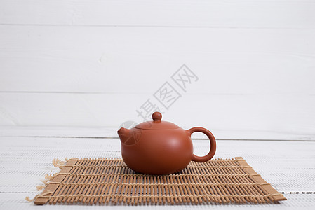 茶汽茶美食文化平底锅杯子仪式陶器黏土陶瓷制品工艺图片