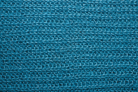 紧靠针织羊毛毛皮质地 作为背景的蓝色蓬松被编织的线毛衣图片