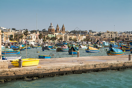 Marsaxlokk村渔业村 马耳他图片