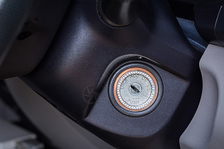 启动车辆的密钥运输戒指汽车钥匙起动机控制驾驶按钮黑色力量图片