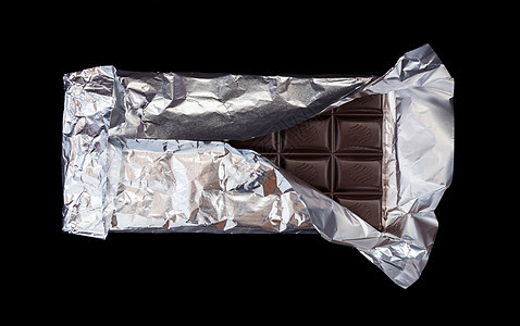 巧克力在块状的巧克力中甜点酒吧食物挫败正方形可可糖果美食黑色小吃图片