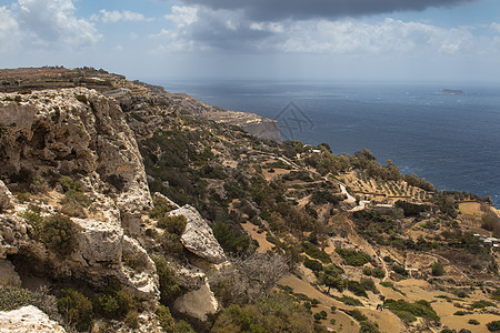 马耳他岛日光天空海岸风景村庄旅行历史悬崖国家吸引力图片