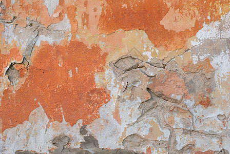 混凝土墙 风景风格 水泥表面 大背景或纹理上的老旧石膏合金石头胭脂红橙子艺术白色灰色褐色棕褐色象牙图片