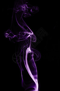 龙摄影小径印象运动淡紫色卷发紫色漩涡熏香烟雾图片