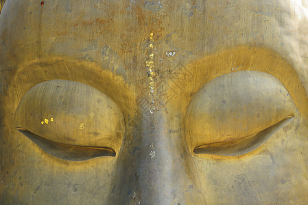 佛头 泰国一个大佛教寺庙图片