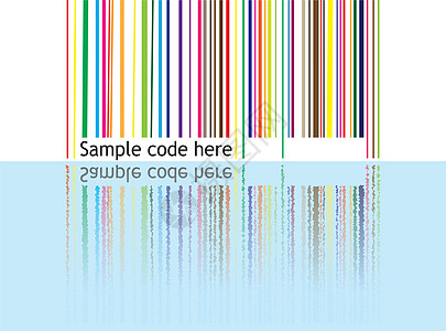 复古条形码价格销售标签存货产品反射商业插图打印市场图片