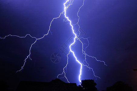 雷暴戏剧性闪电收费力量风暴星星气象气候天空电气图片