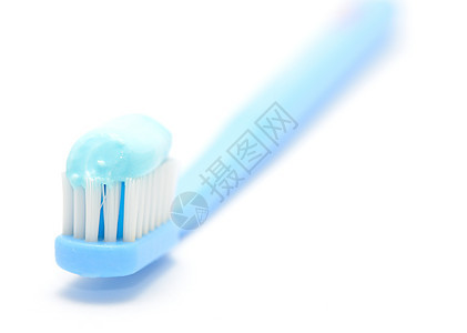 牙刷塑料药品口服白色保健牙医医疗宏观蓝色牙膏图片