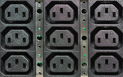 UPS 电源插座技术活力黑色标准连接器电气电脑插头电压别针图片