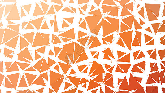 用于设计的许多三角形背景的抽象红色橙色矢量梯度 lowploly创造力公司卡片横幅网络马赛克墙纸高科技艺术品商业图片
