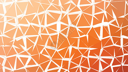 用于设计的许多三角形背景的抽象红色橙色矢量梯度 lowploly高科技墙纸网络身份卡片艺术小册子横幅多边形商业图片