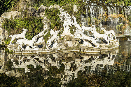 皇宫喷泉地标建筑学纪念碑皇家公园花园旅行风格雕塑雕像图片