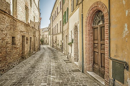 典型的意大利城市街道假期旅游旅行村庄建筑学建筑历史性街道城市古董图片
