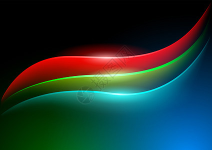 波浪式 RGB 曲线图片