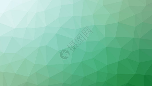 用于设计的许多三角形背景的抽象绿色渐变 lowploly多边形艺术品墙纸钻石艺术身份小册子作品横幅高科技图片