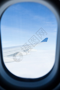 从飞机外的窗口查看Name背景图片