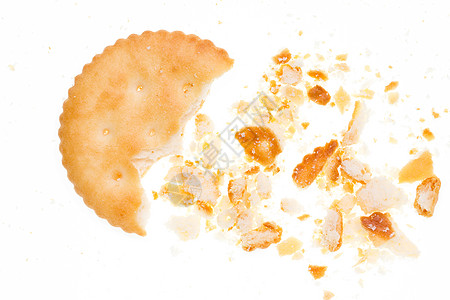 饼干碎屑巧克力小吃食物点点滴滴白色小麦压力传播垃圾耳朵图片