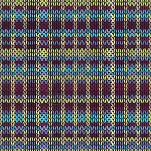无缝编织模式 多色重复部落模板针织蓝色棉布刺绣工艺墙纸织物针织品手工包装图片