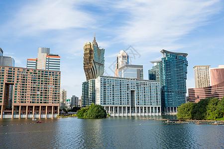 澳门天际货车天空城市建筑学客栈海洋酒店景观蓝色摩天大楼图片