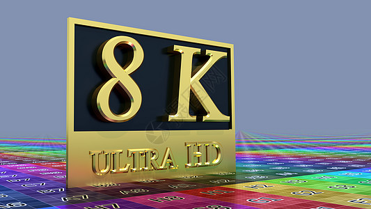 超HD8K图标极端主义者屏幕监视器电影技术展示娱乐白色电视视频背景图片