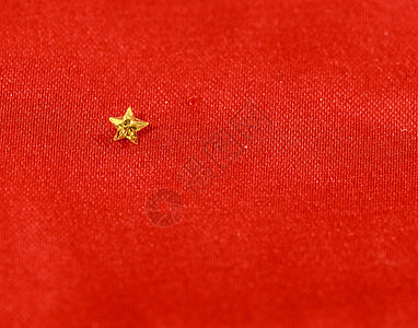 恒星形状的黄金刚钻石棱镜红色珠宝财富奢华五边形反射礼物宝石辉煌图片