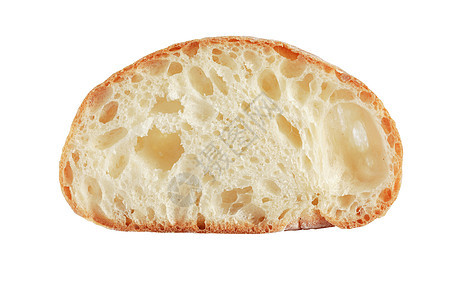 面包切片隔离面粉小麦烘烤食物图片
