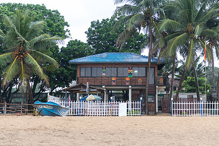 Srilanka的海滩别墅图片