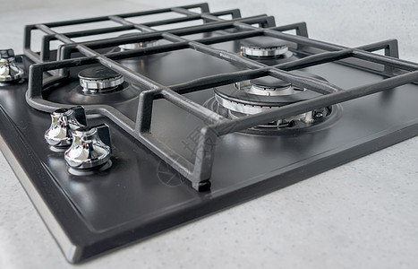 新的现代闪光金属煤气炊具活力装修燃料厨房房子器具家庭火焰餐厅火炉图片