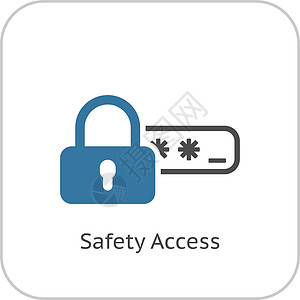 安全访问和密码保护图标界面互联网数据电脑网站插图钥匙网页成员挂锁图片