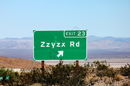 Zzzx 是字典中的最后一句话灌木丛勘探驾驶路线乡村旅行山脉荒地干旱乐趣图片