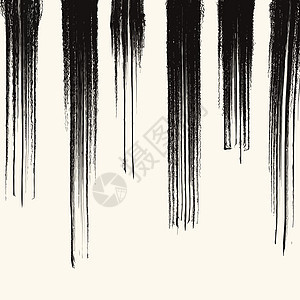 Grunge 条纹背景水彩绘画墨水刷子白色艺术插图织物几何学风格图片