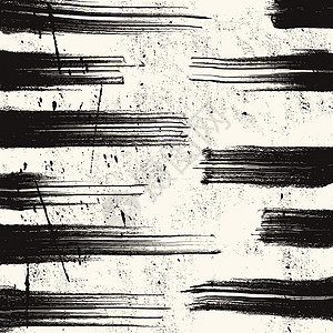Grunge 条纹背景装饰黑色插图风格衬垫水彩绘画艺术墙纸刷子图片