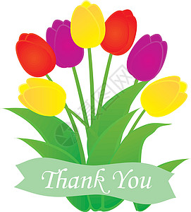 感谢卡控制板紫色乡村植物群郁金香花束妈妈们叶子铭文木头背景图片