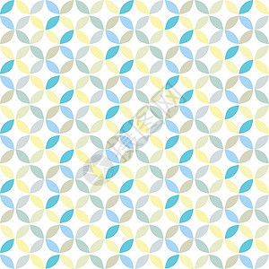 矢量几何圆圈图案背景蓝色墙纸紫色灰色白色几何学黄色圆形插图绿色图片