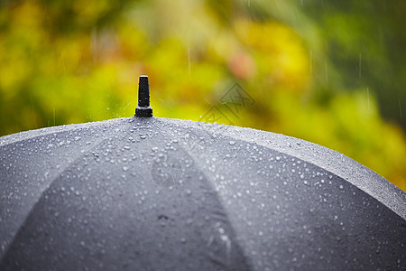 倾盆大雨下雨黑色气候风暴雨量绿色旅行雷雨倾盆大雨季节图片