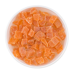 五颜六色的干果特写红色小吃粉色甜点蔗糖橙子糖果咀嚼水果明胶图片