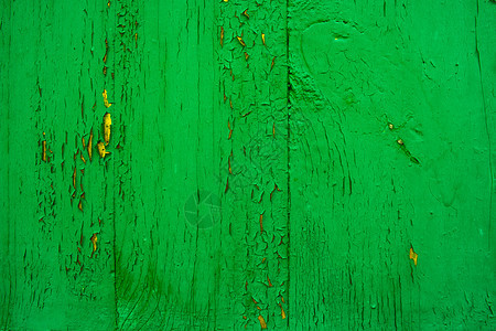 旧木墙 绿色背景材料裂纹木材古董崎岖风化蓝色裂缝损害控制板图片