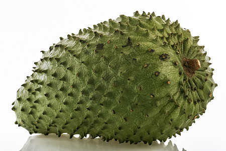 异国情调的热带水果  刺番荔枝绿色食物白色图片