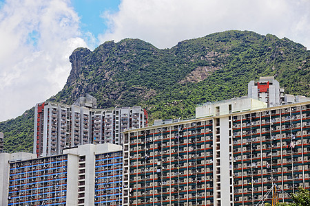 香港公有财产不动产家庭住房建筑天际民众城市住宅土地高楼图片