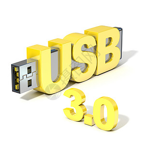 USB 闪存3 0 用USB 3D一词制成塑料速度备份安全店铺港口插头连续剧驾驶口袋图片