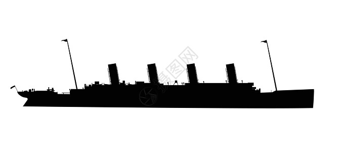 泰坦尼克号太阳月光艺术绘画海洋艺术品插图衬垫巡航图片