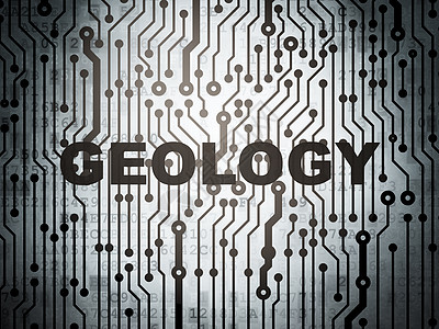 科学概念 地质学电路板数据地质学渲染实验灰阶工程测量技术实验室教育图片