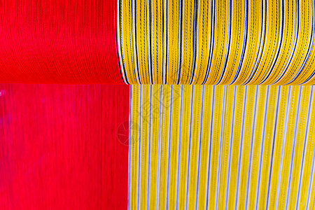 传统的手工编织式传统风格文化材料少数民族织机市场衣服金子墙纸丝绸村庄图片